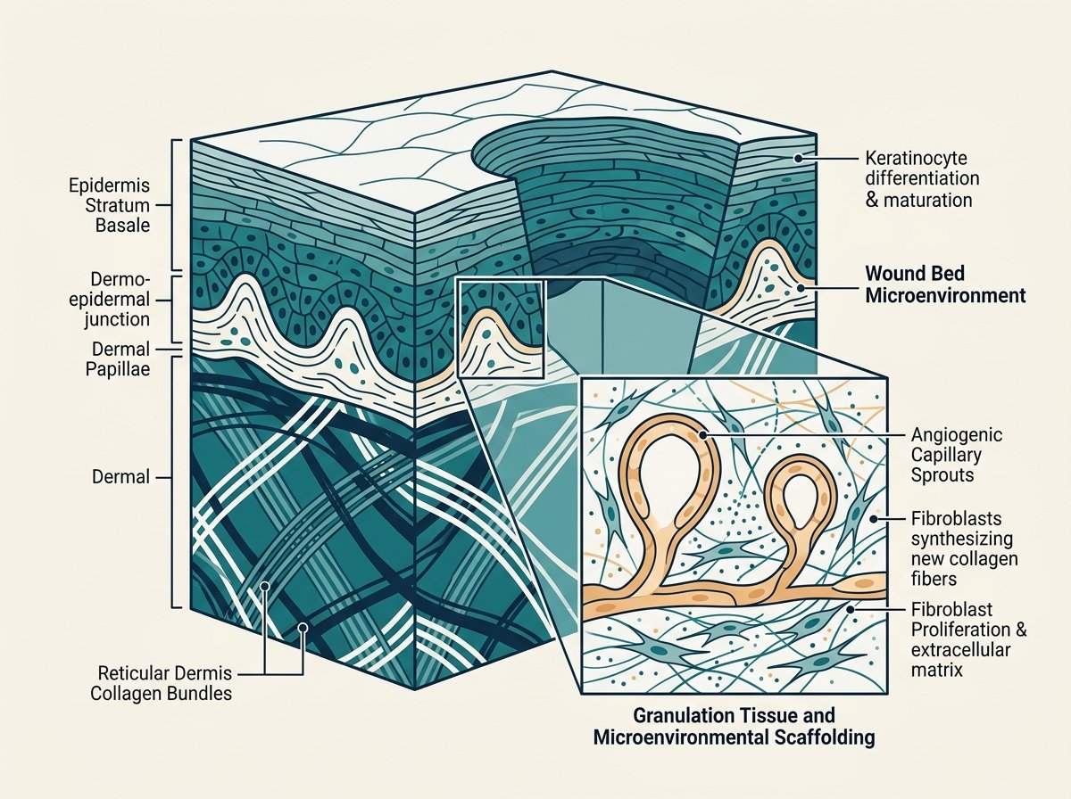 Tissue Bed Granulation Strata